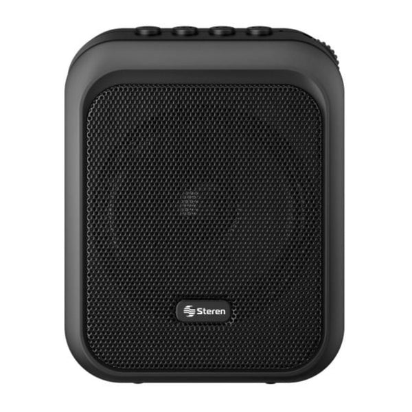 Steren Amplificador Portátil Bluetooth con Reproductor MP3, AMP-050