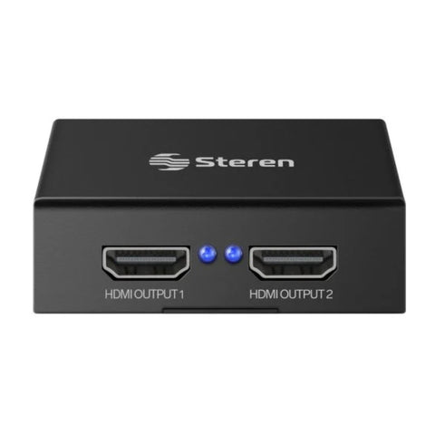 Steren Splitter HDMI 2 Puertos con Booster Ultra HD, BOS-402