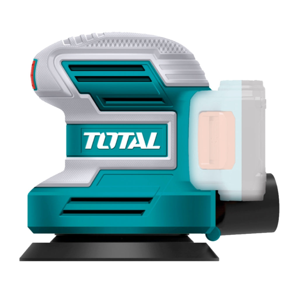 Total Lijadora Orbital Inalámbrico Recargable 20V, TROSLI2001