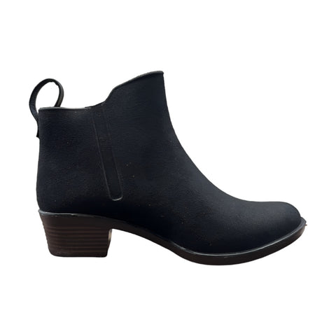 Ulan Botines para Lluvia Melissa 7554 Negro, para Mujer