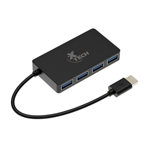 Xtech Hub 4 Puertos USB 3.0, (XTC-391)