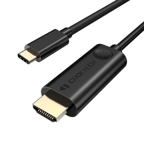 Câble USB-C vers HDMI Choetech XCH-0030, 3m - Noir - www.domotique