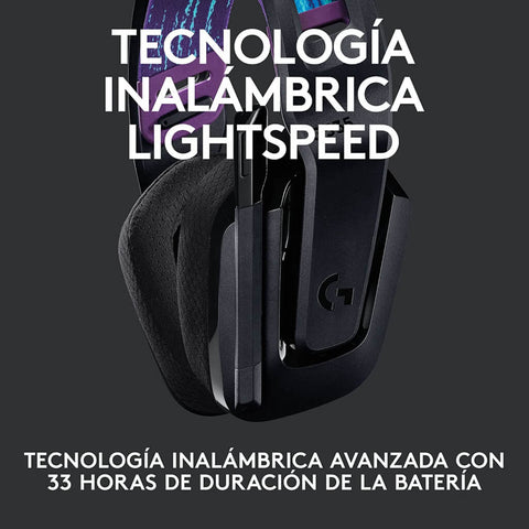 Logitech Audífonos Inalámbricos Lightspeed Gaming con Microfono (G535)