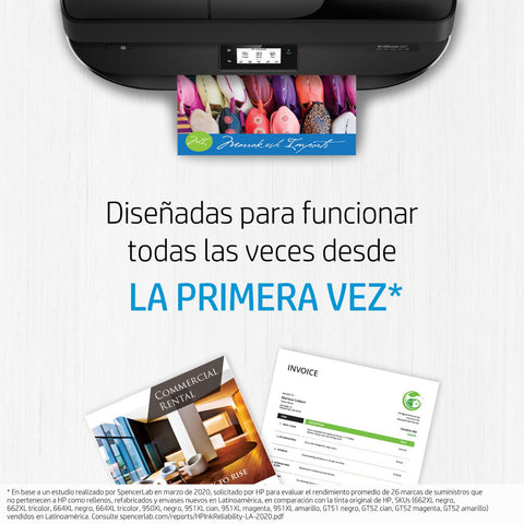 HP Cartucho de Tinta Original Magenta 904XL (T6M08AL)