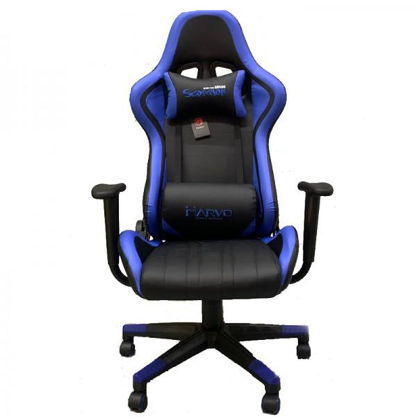 Marvo Silla de Escritorio para Gaming Ch-114, Azul