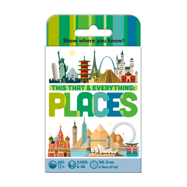 Outset Juego de Cartas This That & Everything Places 10799