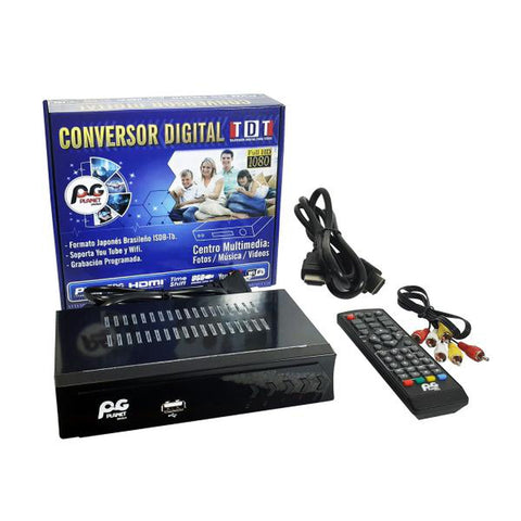 Set Top Box Convertidor Digital para Pantallas Isdbt