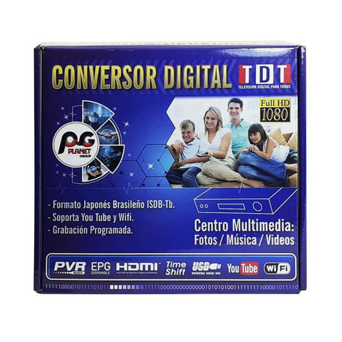 Set Top Box Convertidor Digital para Pantallas Isdbt