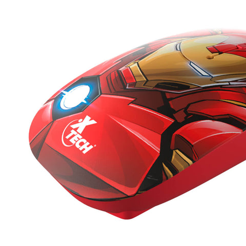 Xtech Mouse Inalámbrico USB Marvel Iron Man