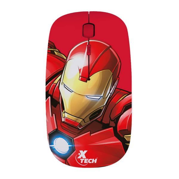 Xtech Mouse Inalámbrico USB Marvel Iron Man