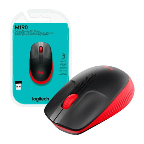 Logitech Mouse Full-Size M190