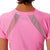 New Balance Camiseta Impact Run Rosa, para Mujer