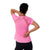 New Balance Camiseta Impact Run Rosa, para Mujer