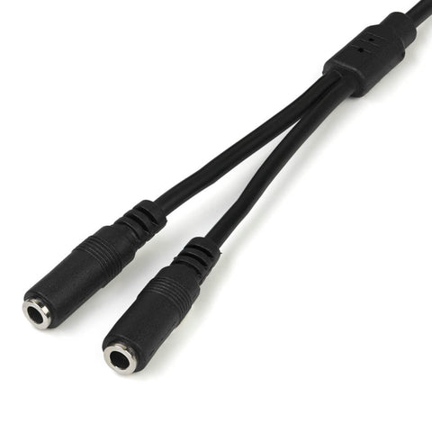 StarTech Adaptador de Audio Divisor de Audífonos Mini-Jack de 3,5mm