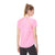 New Balance Camiseta Impact Run Rosa, para Mujer