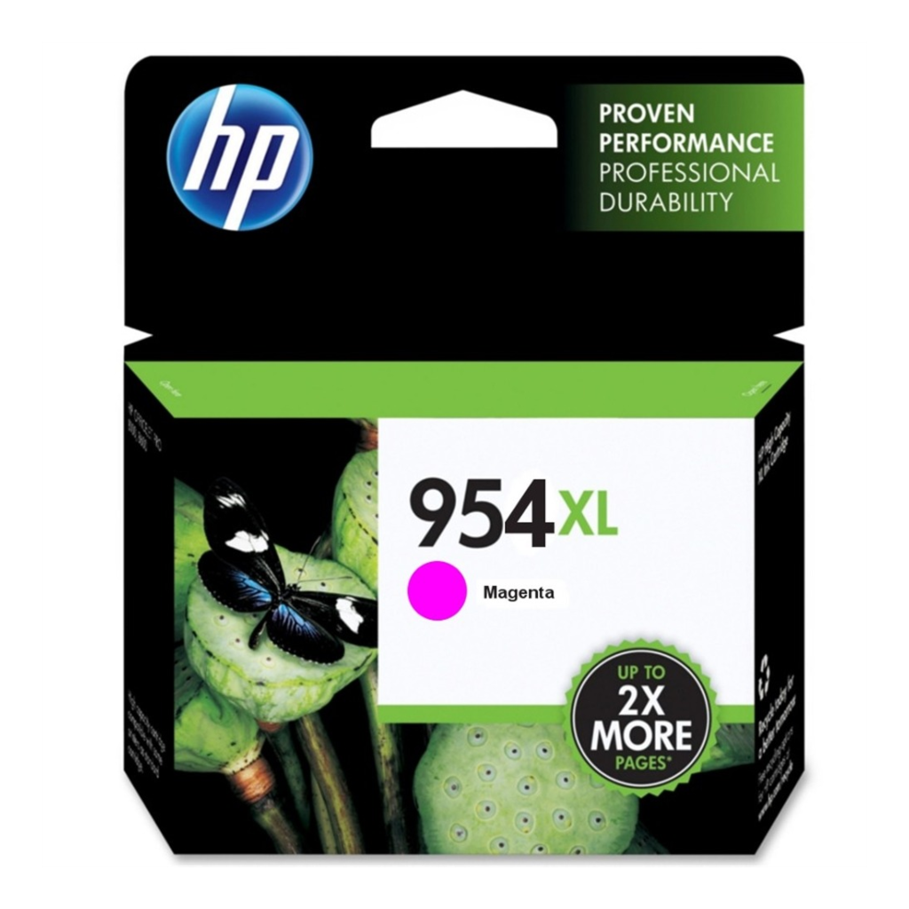 HP Cartucho de Tinta 954XL Magenta (L0S65AL)