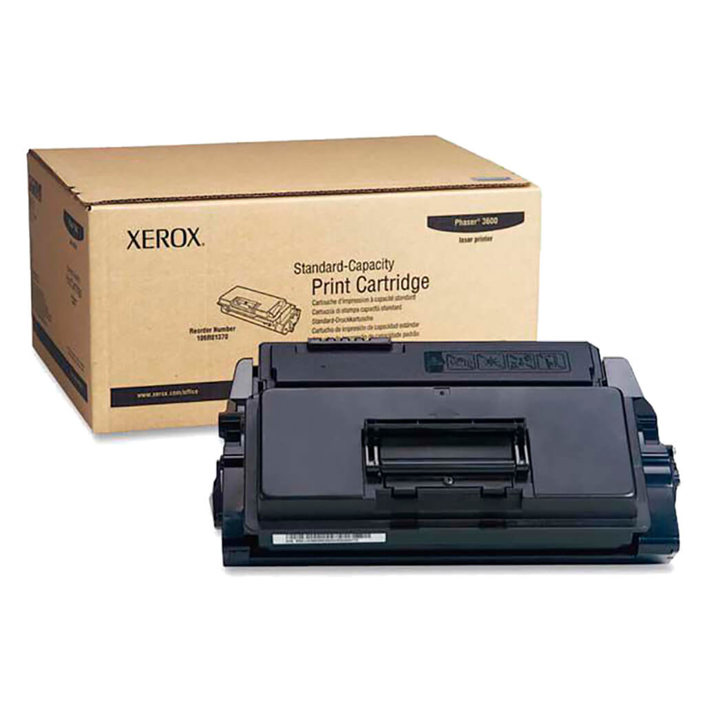 Xerox Tóner Negro 106R01370 para Phaser 3600, 7000 Páginas