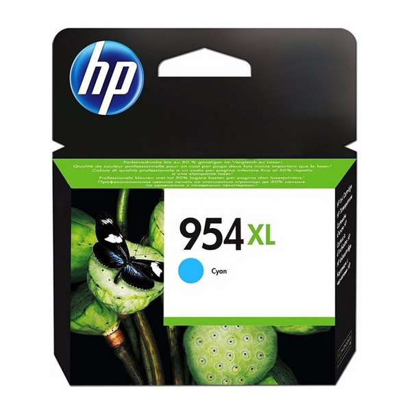 HP Cartucho de Tinta Original Cian 954XL (L0S62AL)