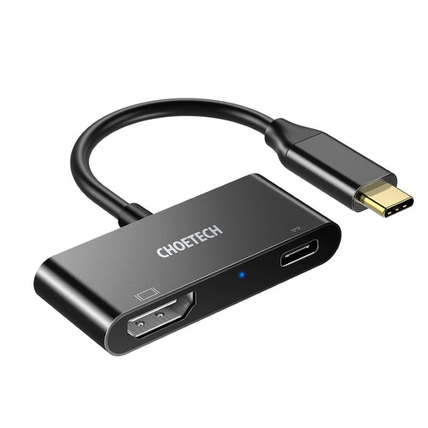 Choetech Hub Adaptador Hdmi+pd60w a Tipo C 4k, Hub-m03bk