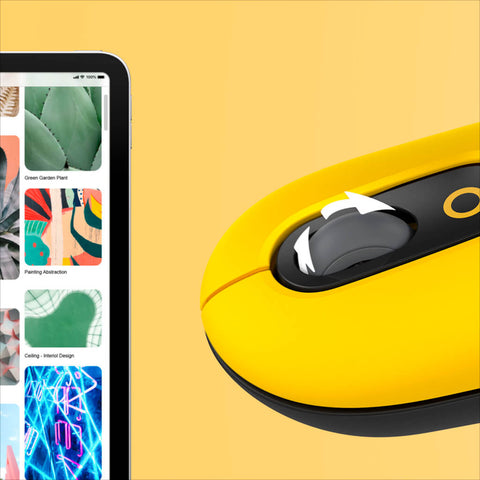 Logitech Mouse Inalámbrico POP con Función de Emojis