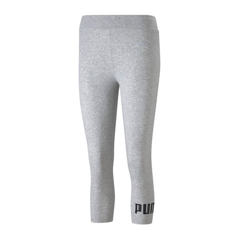 Puma Licra con Logo Gris/Negro, para Mujer