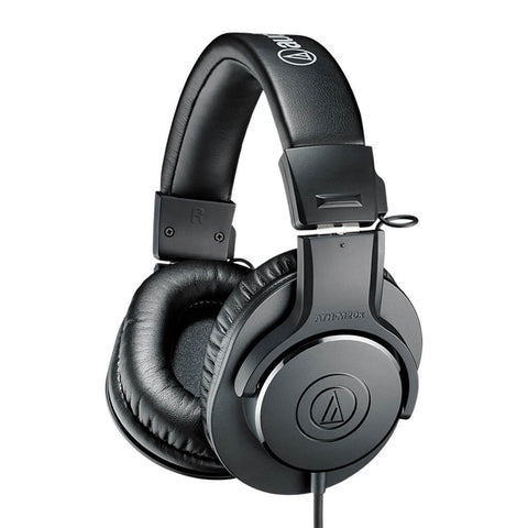 Audio-Technica Audífonos de Diadema Profesionales Alámbricos (ATH-M20X AT)