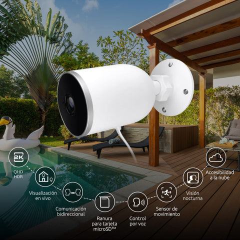 YI-cámara de seguridad 2K Home Pro, cámara interior con detección  inteligente de personas, vehículos, animales, aplicación de teléfono para  bebés