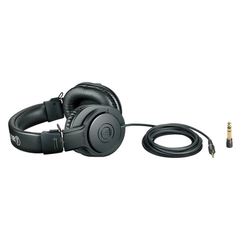 Audio-Technica Audífonos de Diadema Profesionales Alámbricos (ATH-M20X AT)