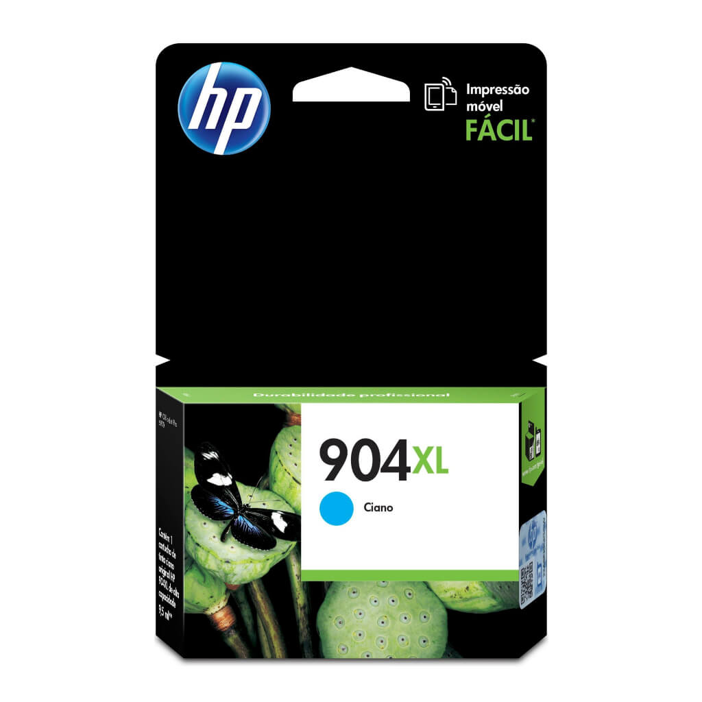 HP Cartucho de Tinta Original Cyan 904XL (T6M04AL)