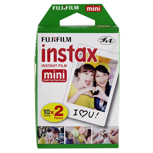 Fujifilm Papel Fotográfico Instax Mini Color, 20 Unidades