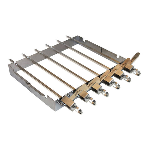 Jim Beam Set de Pinchos con Rack de Acero Inoxidable (JB0170)