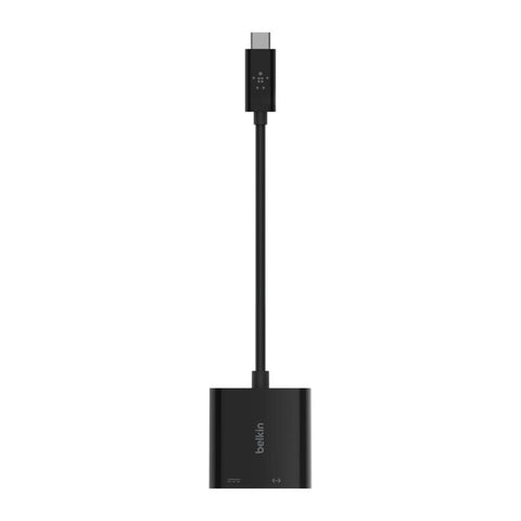 Belkin Adaptador USB-C de Carga y Ethernet, INC001BT