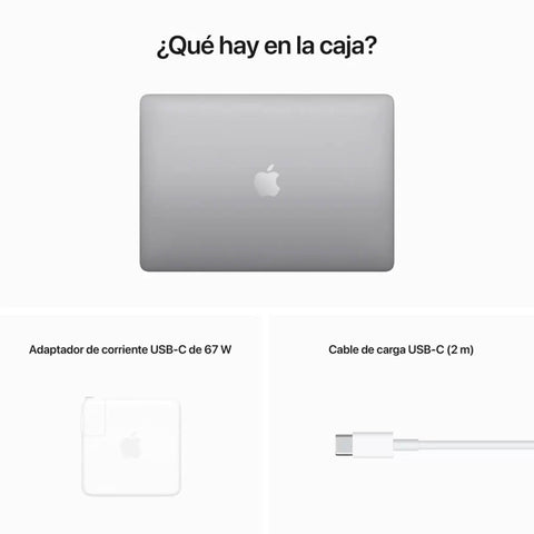 Apple Laptop 13" MacBook Pro M2 Español, 512GB