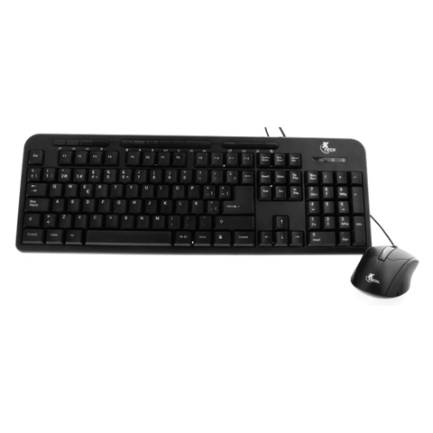 Xtech Kit Teclado y Mouse Alámbrico en Español, XTK-301S