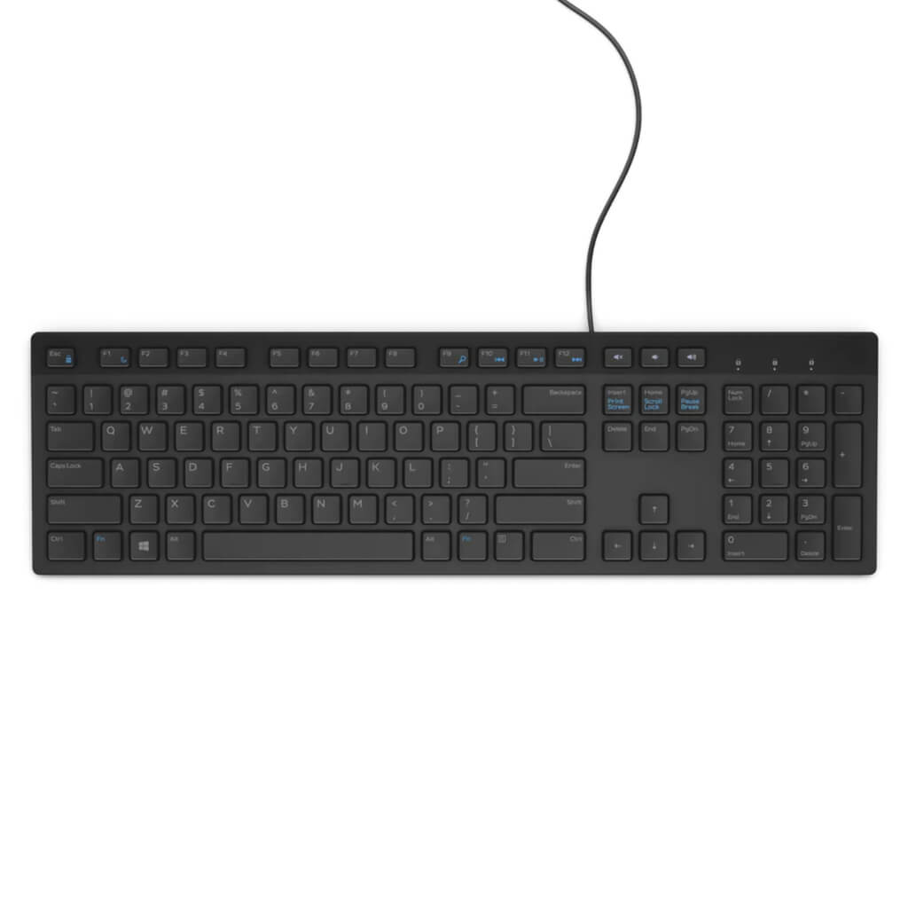 Dell Teclado Multimedia USB, KB216-BK-US