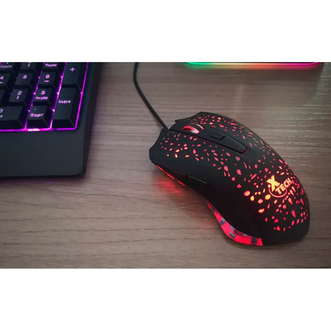 Xtech Mouse Alámbrico Gaming 6 Botones Ophidian (XTM-411)