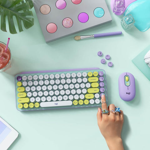 Logitech Mouse Inalámbrico POP con Función de Emojis