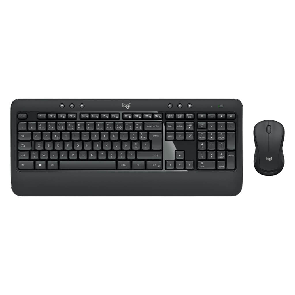 Logitech Kit Teclado y Mouse Inalámbricos MK540, 2 Piezas