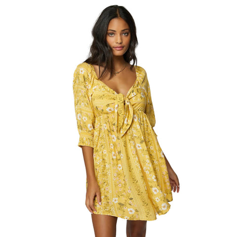 Oneill Vestido con Diseño Floral Mindy, para Mujer