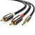 Ugreen Cable 3.5mm Macho a RCA Macho 2M, Negro (10584)