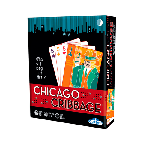 Outset Juego de Cartas Chicago Cribbage 31002