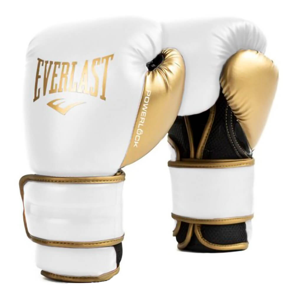 Everlast Guantes para Boxeo Powerlock 2R, Blanco