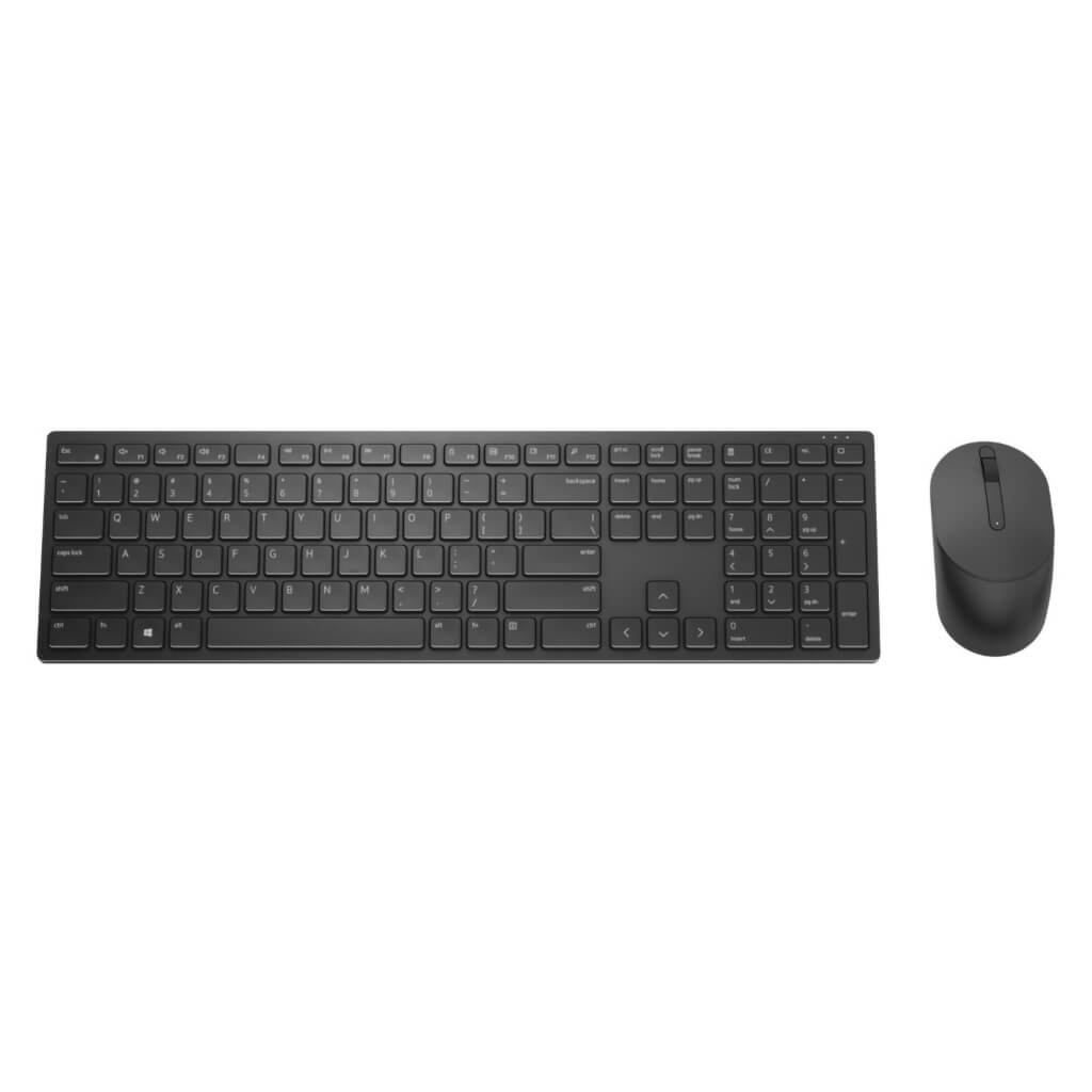 Dell Set de Teclado y Mouse Inalámbrico, KM5221WBKR-US