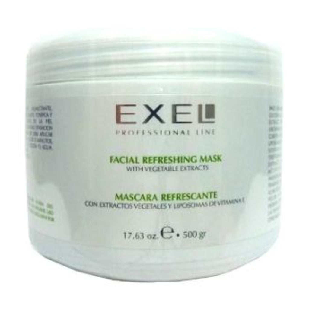 Exel Mascarilla Refrescante para la Piel con Extracto de Vegetales de 500g