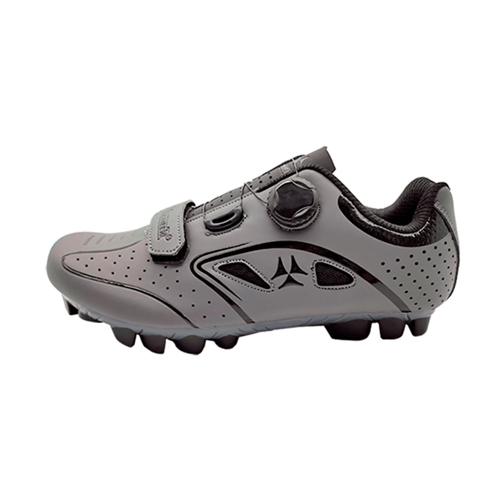 Pioneer Zapatos de Ciclismo Unisex, Gris