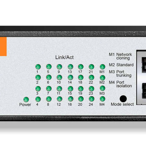 Nexxt Solutions Infrastructure Switch Gigabit para Rack de 24 Puertos, Axis 2400R