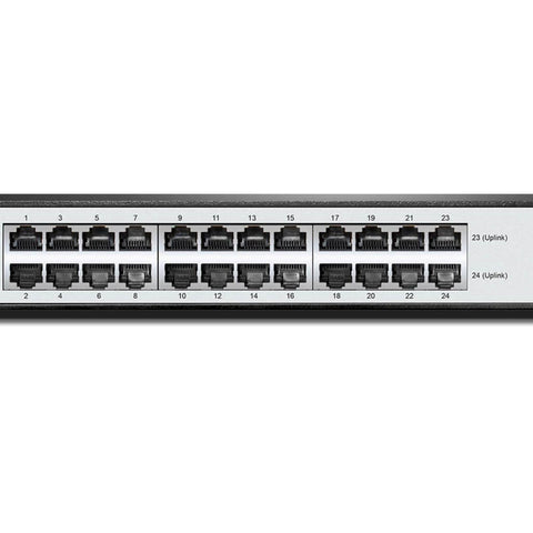 Nexxt Solutions Infrastructure Switch Gigabit para Rack de 24 Puertos, Axis 2400R