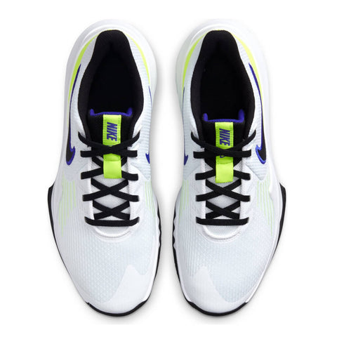 Nike Tenis Precision 5 Blanco/Verde, para Hombre