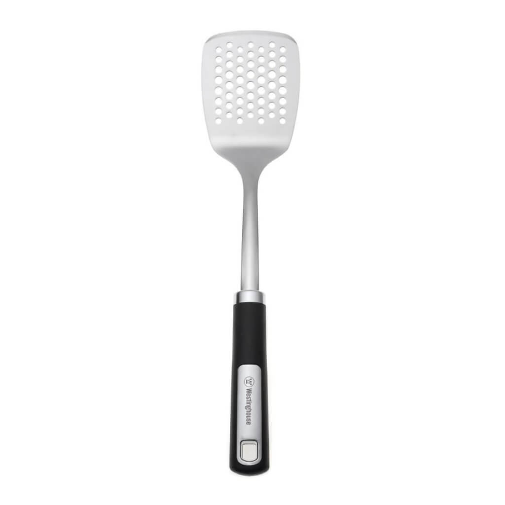 ESPATULA COCINA RANURADA INOX ¡OFERTA¡