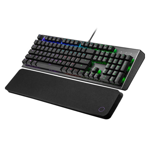 Cooler Master Teclado Alámbrico Gaming Mecánico RGB en Inglés, CK-550 V2 Brown Switch